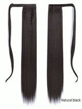 26Inch Long Wrap-Around Synthetic Hair Extension Ponytail