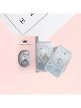 1 Pair Colorful Green Natural Looking Disposable Contact Lenses