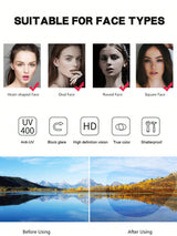 1pc Rhombus Full Frame Women's Fashion Eyeglasses
