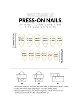 24pcs French Purple Fake Nails 3D Flowers Press On Nails Polka Dots Nails Art Short Almond Shape Press On Nails Manicure