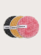 3pcs Reusable &amp; Washable Makeup Remover Puff