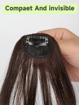 8.5 Inch Middle Part Bangs Hairpiece