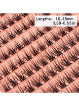 Azenlo Cluster Lashes 144 Individual Lashes Clusters Eyelash Extensions Individual