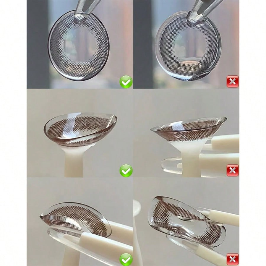 FUNSACHY CHARLOTTE-BROWN Colored Contact Lenses, Suitable For Natural Skin