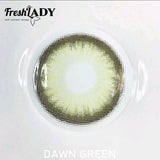 Freshlady Dawn Green Colored Contact Lenses 1 Year Disposable
