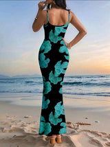 Glamance Livia Canto Studio Floral Print Elegant Vacation Beach Romantic Bodycon