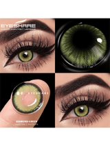 Green Eye Enlargement Contact Lenses 1 Pack Hema Natural Annual Disposable Large Diameter Color Contact Lenses Suitable For Dating Or Daily Wear