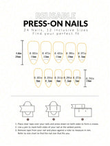 Instantly Upgrade Your Manicure! 24pcs Almond-Shaped Burgundy Nail Stickers