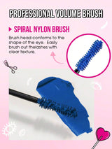 MissIyn Color Mania Mascara, Smudge Proof, Dramatic Volume, Long-Wearing, Volumizing Effect