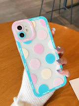 Polka Dot Clear Phone Case