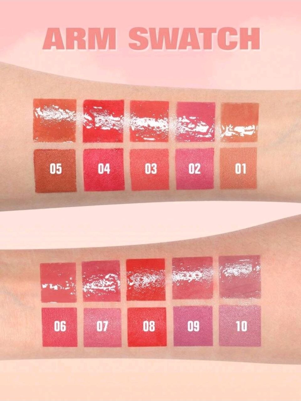 Pudaier 2-In-1 Matte Lipstick &amp; Gloss: Dual Effects Of Matte &amp; Shine, Long-Lasting &amp; Smudge-Proof Lip, Perfect For Hottest Festive &amp; Daily Makeup Looks #02