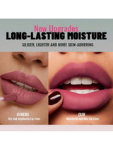 Pudaier Waterproof Lip Mousse Smudge-Proof, Non-Sticky Lip Gloss, Cup-Proof, Long-Lasting, Easy To Apply, Matte Finish Lip Glaze