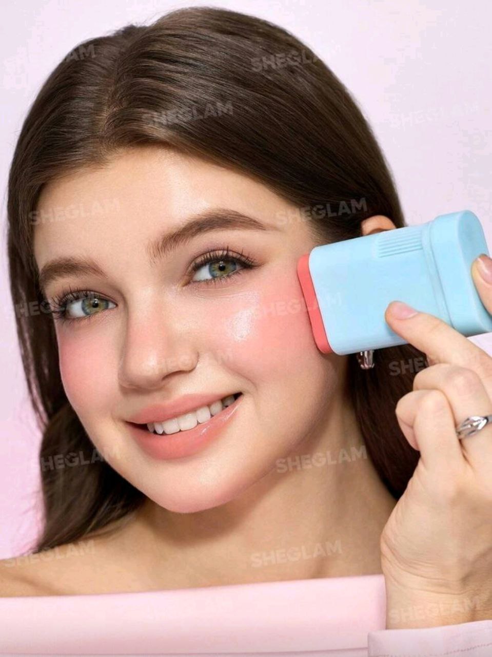 SHEGLAM Glass Glow Blush Stick-Stunner Rare Brand Beauty Makeup Face