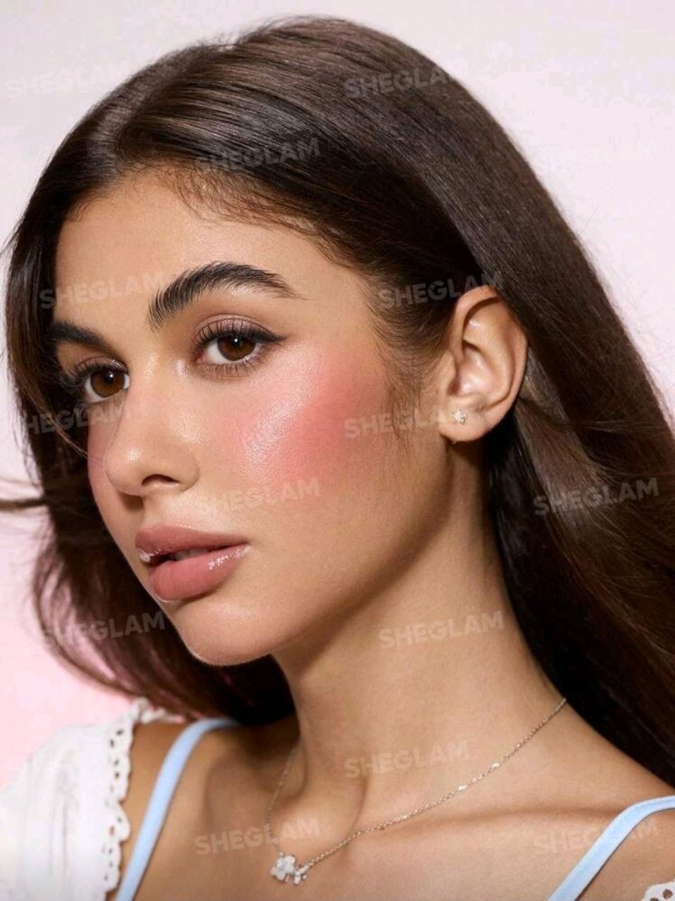 SHEGLAM Glass Glow Blush Stick-Stunner Rare Brand Beauty Makeup Face