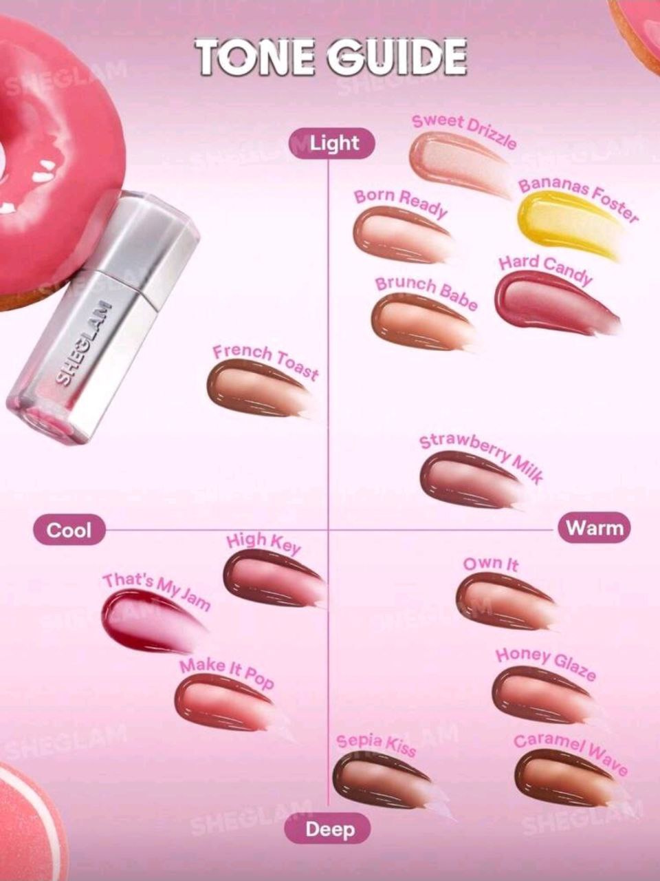 SHEGLAM Glass Lock Air Gloss-Make Lt Pop Lip Combo Brand Beauty Makeup Face
