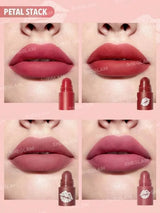 SHEGLAM Mega Lip Stacks-Pink-Petal Stack 4 In 1 Creamy-Matte Petal Stack