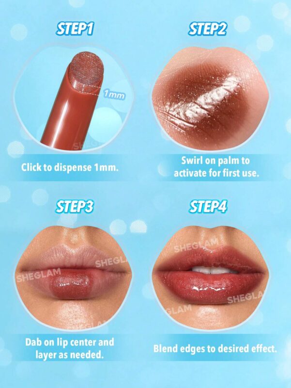 SHEGLAM Pout-Perfect Shimmer Lip Plumper-First Crush