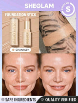 SHEGLAM Skin Magnet High Coverage Foundation Stick-Chantilly