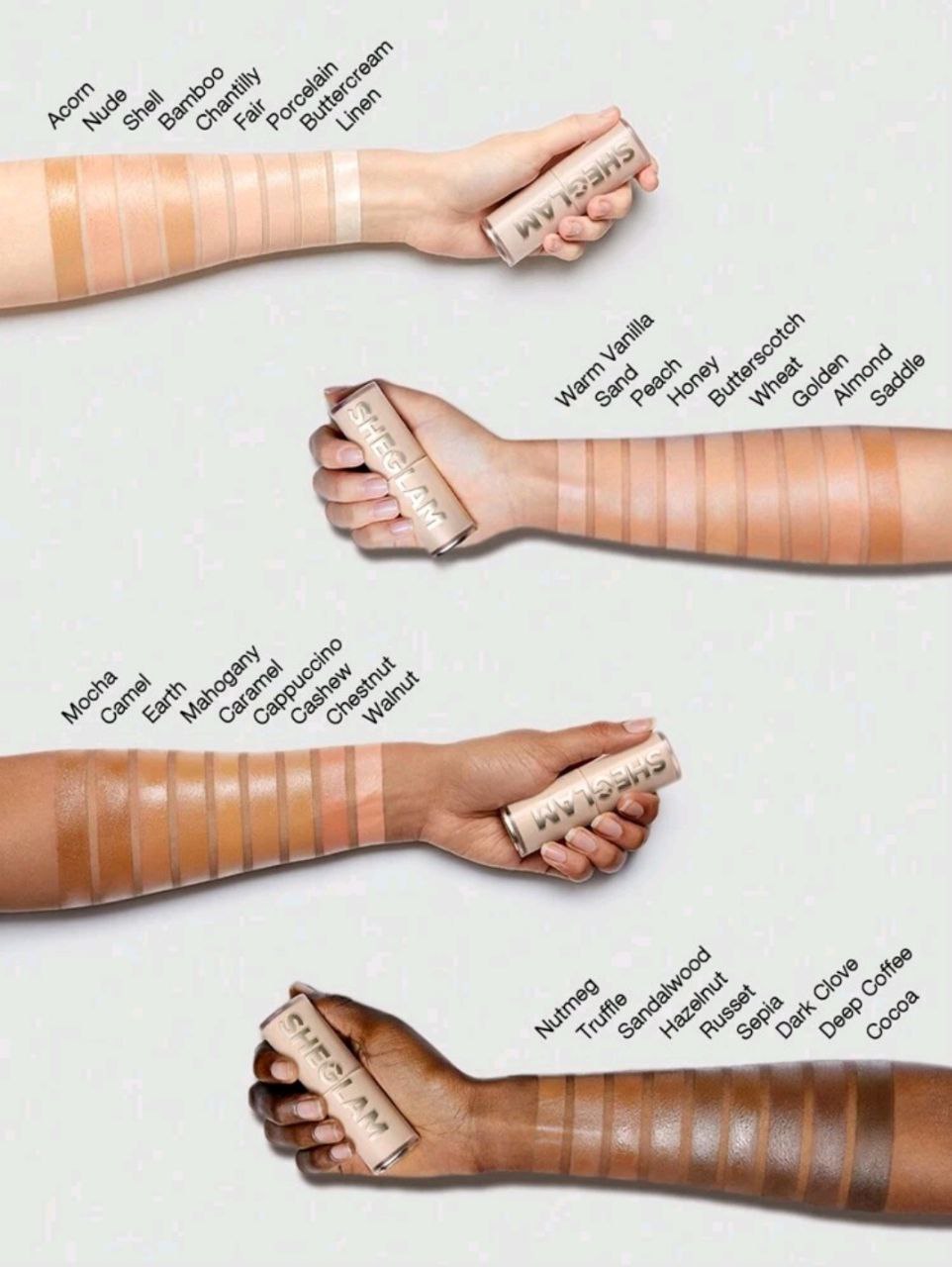 SHEGLAM Skin Magnet High Coverage Foundation Stick-Chantilly