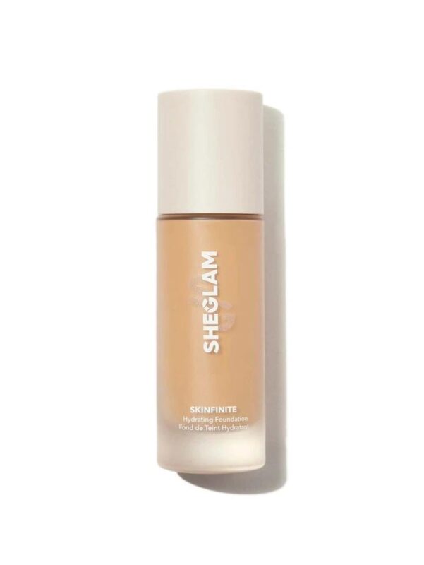 SHEGLAM Skinfinite Hydrating Foundation-Chantilly Flawless Dewy Foundation Hydrating Coverage Lightweight Natural Soft Liquid Foundation