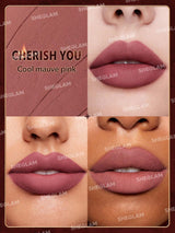 SHEGLAM Dynamatte Boom Long-Lasting Matte Lipstick Cherish You Lipstick Lightweight Color Non-Transfer Creamy
