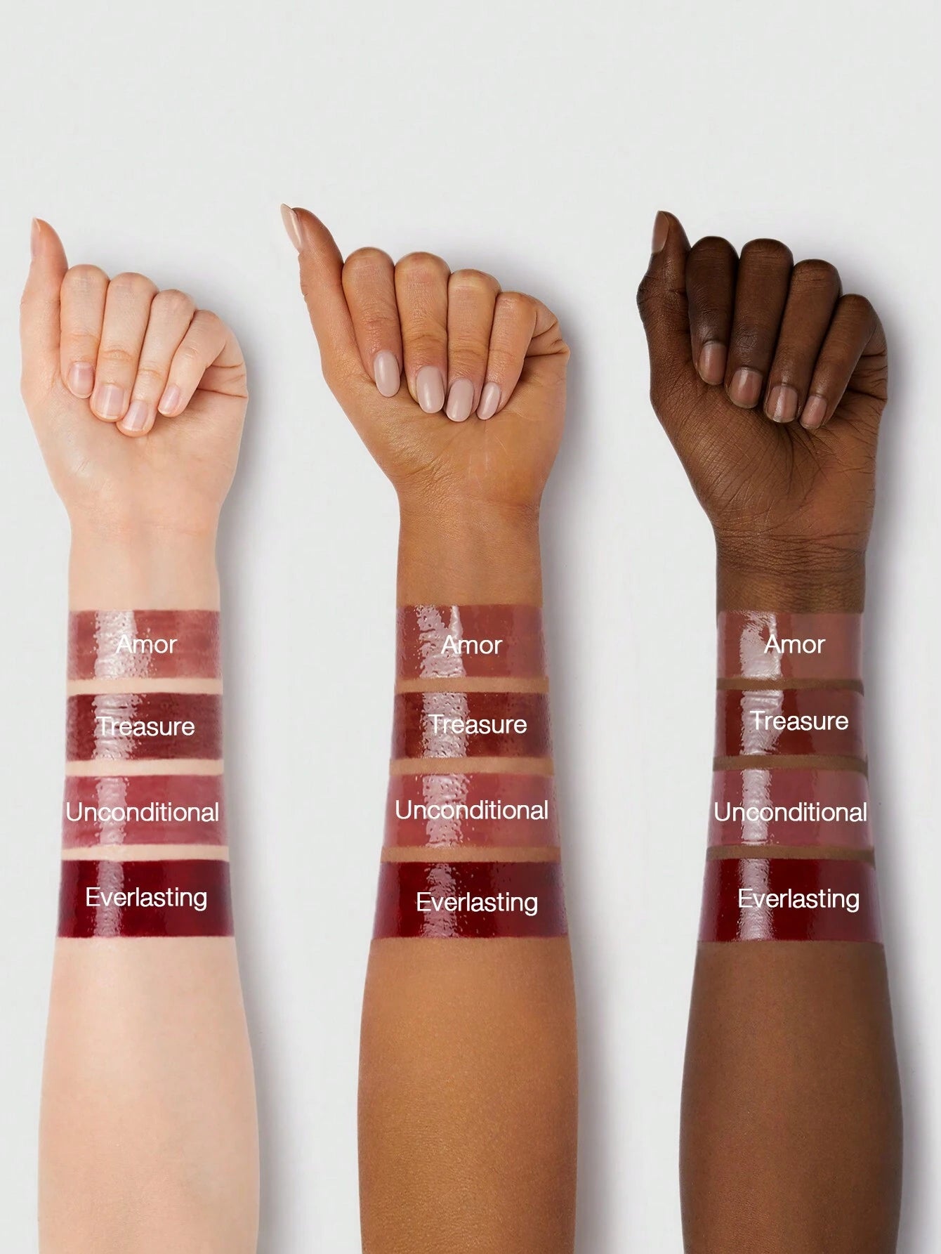 SHEGLAM Ember Rose Immortal Love Nourishing Lip Gloss-Amor Nude Liquid Lipstick High Shine Finish