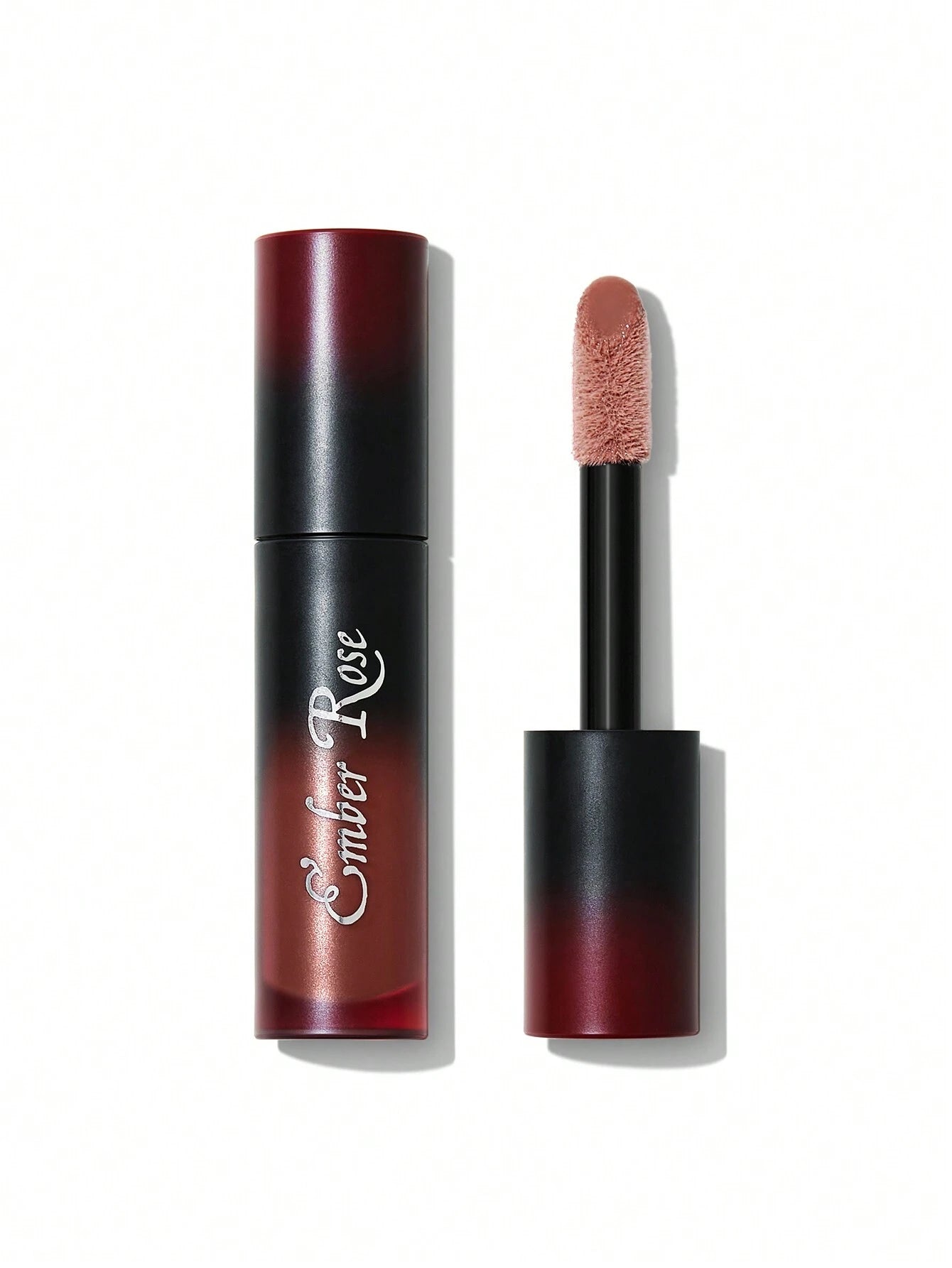 SHEGLAM Ember Rose Immortal Love Nourishing Lip Gloss-Amor Nude Liquid Lipstick High Shine Finish