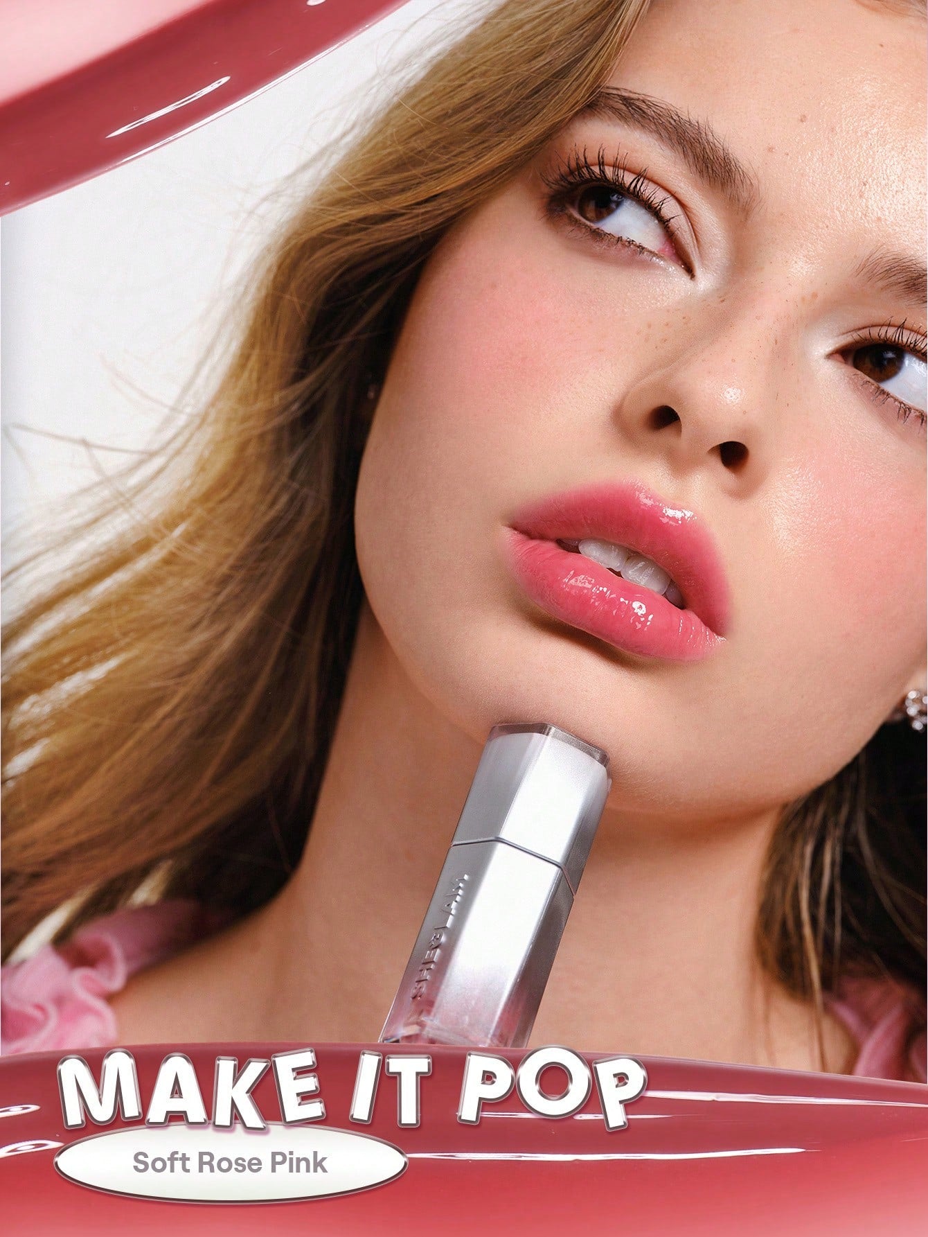 SHEGLAM Glass Lock Air Gloss-Make Lt Pop Lip Combo Brand Beauty Makeup Face