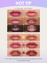 SHEGLAM Glass Lock Air Gloss-Make Lt Pop Lip Combo Brand Beauty Makeup Face