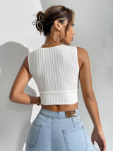 SHEIN Essnce Surplice Neck Tank Top