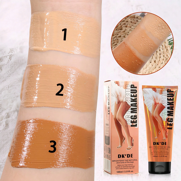 Waterproof Leg Makeup  02# Medium Glow
